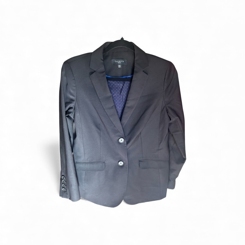 Talbots Petites Women’s Black Blazer, Size 6P